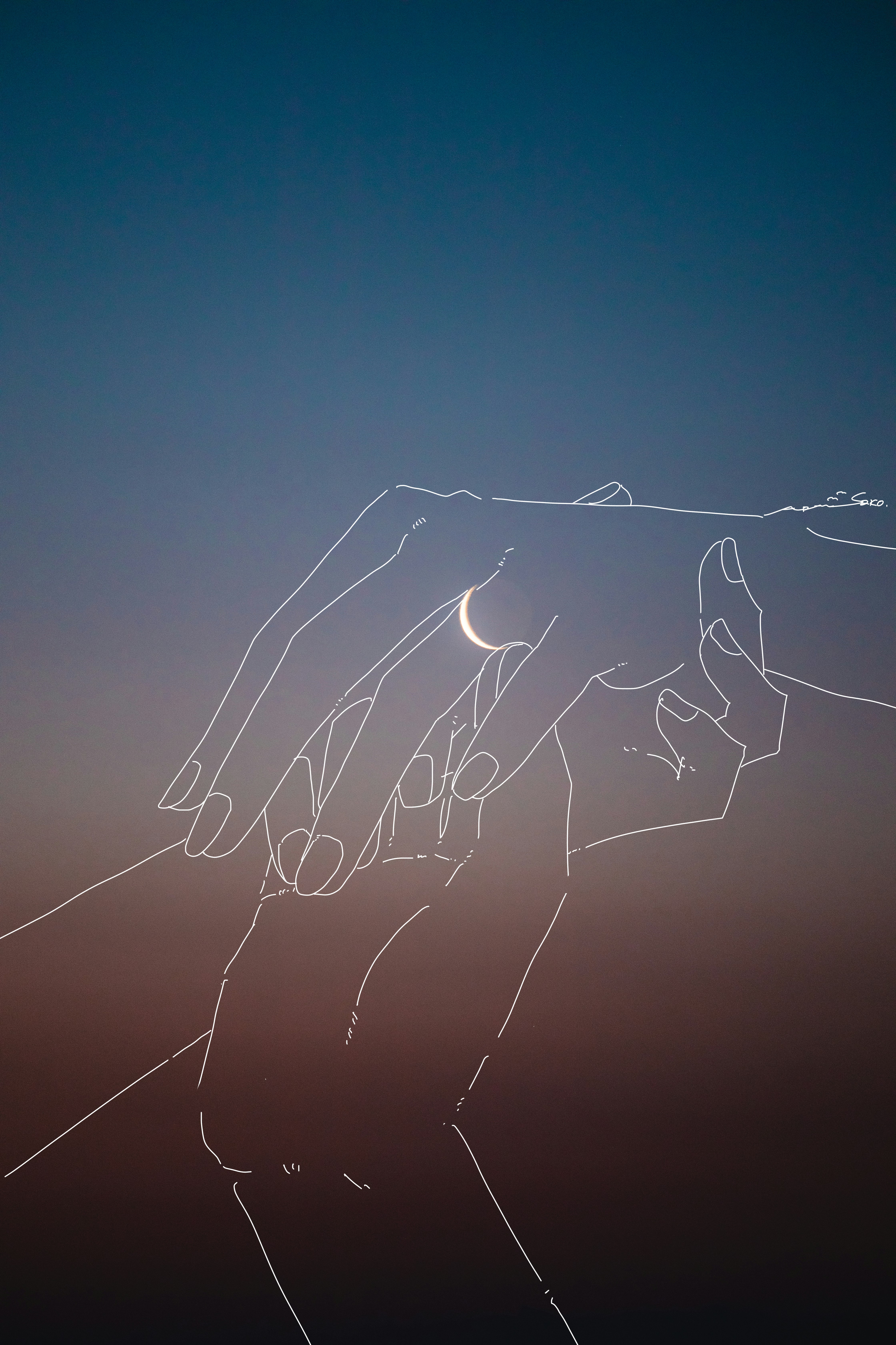 月が綺麗ですね