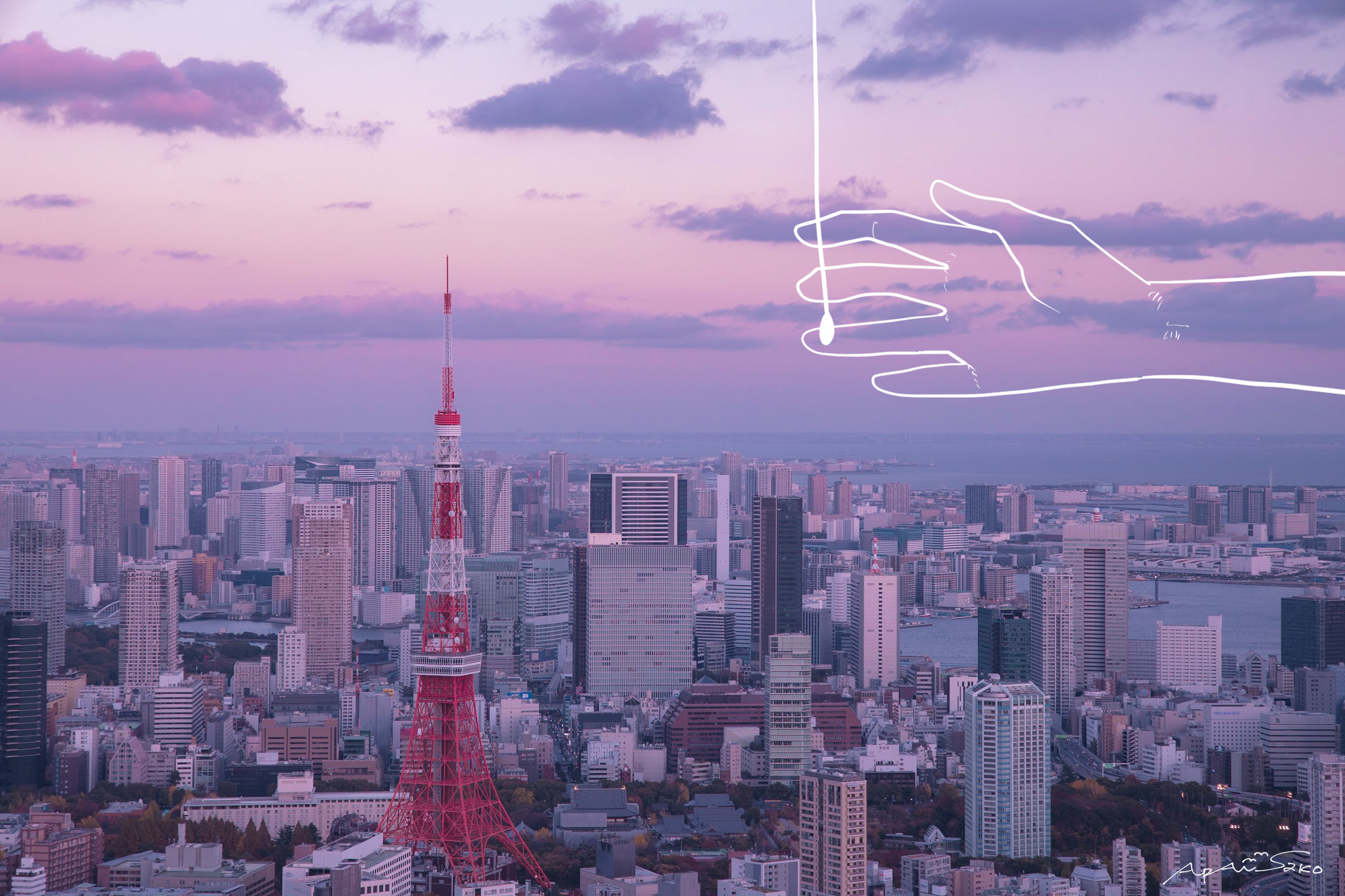 世界に明かりが灯る瞬間(Before)